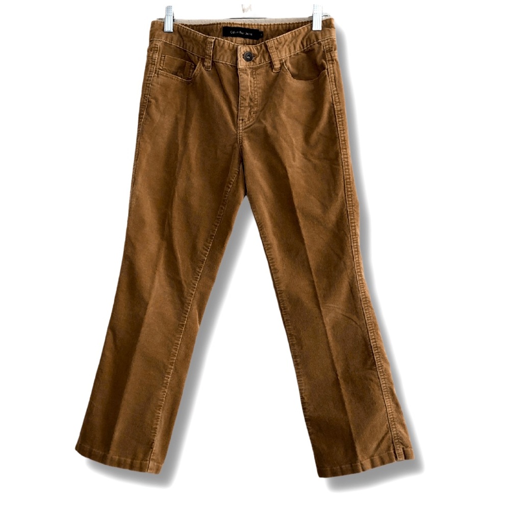 Women’s, Corduroy Jeans, Calvin Klein, Size 8, Camel